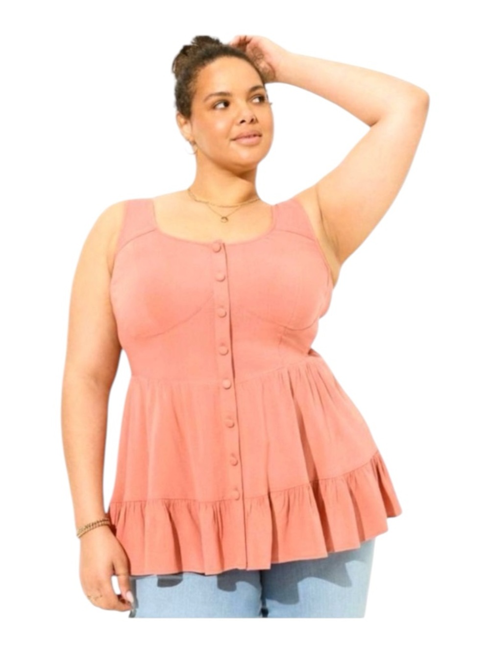 Torrid Women’s Size 3 3X Fit Flare Corset Tank Top